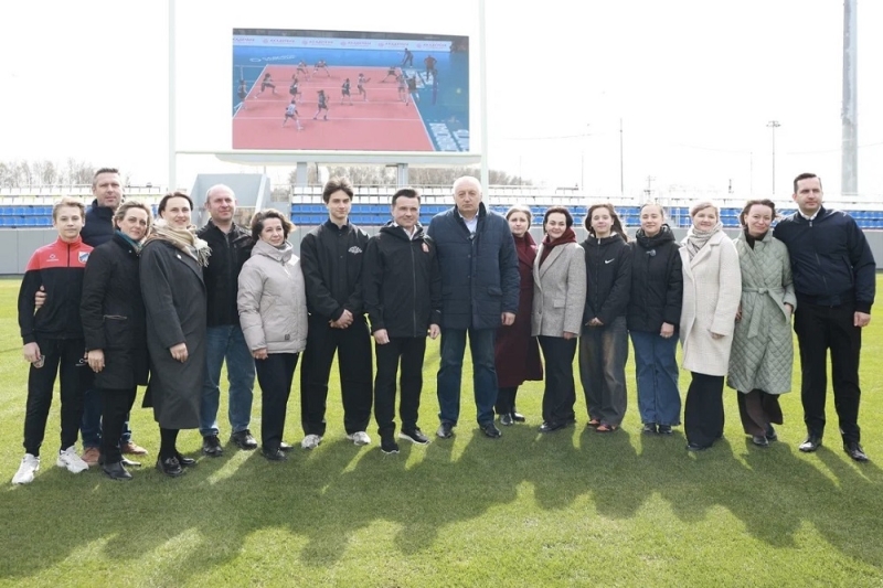 Стадион &laquo;ВВА-Подмосковье&raquo; готов к открытию &mdash; объект проверил губернатор